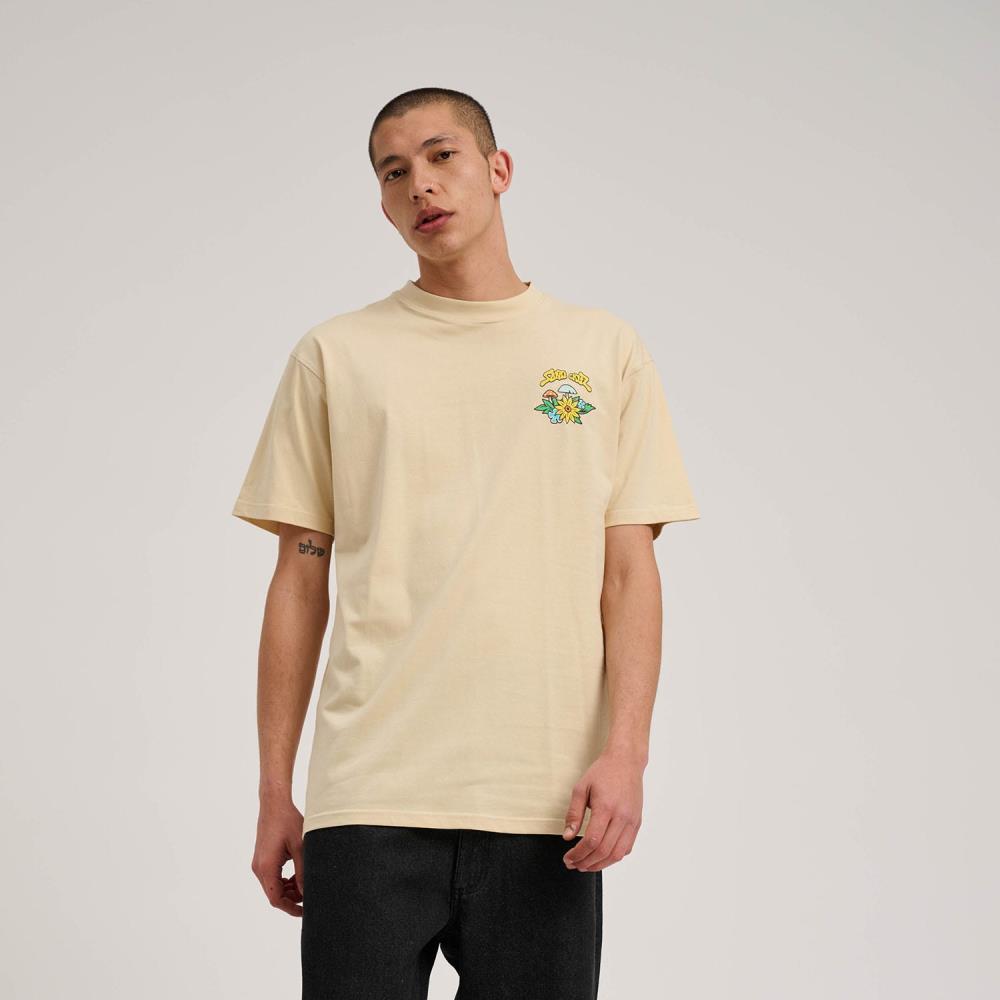 SANTA CRUZ T-SH MN SCA-TEE-12133 BLON WOOD