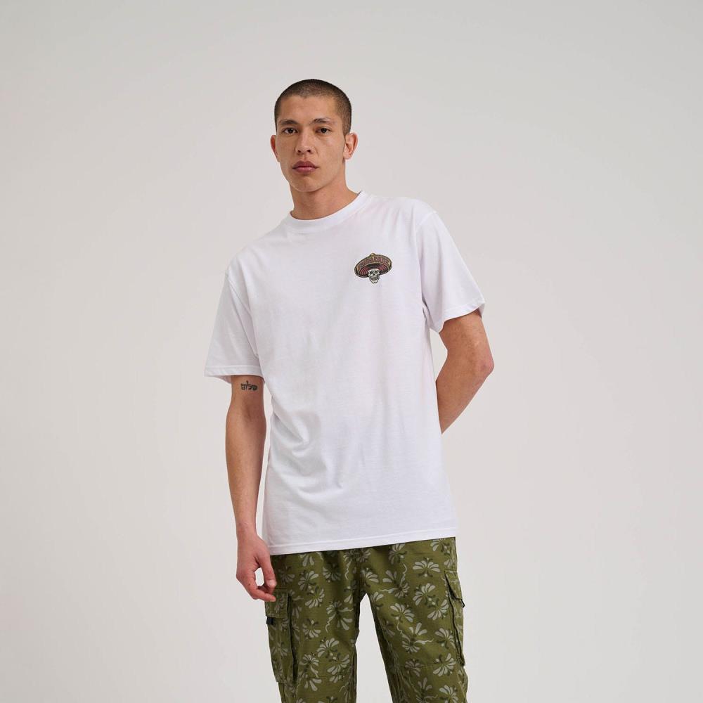SANTA CRUZ T-SH MN SCA-TEE-12317 WHT