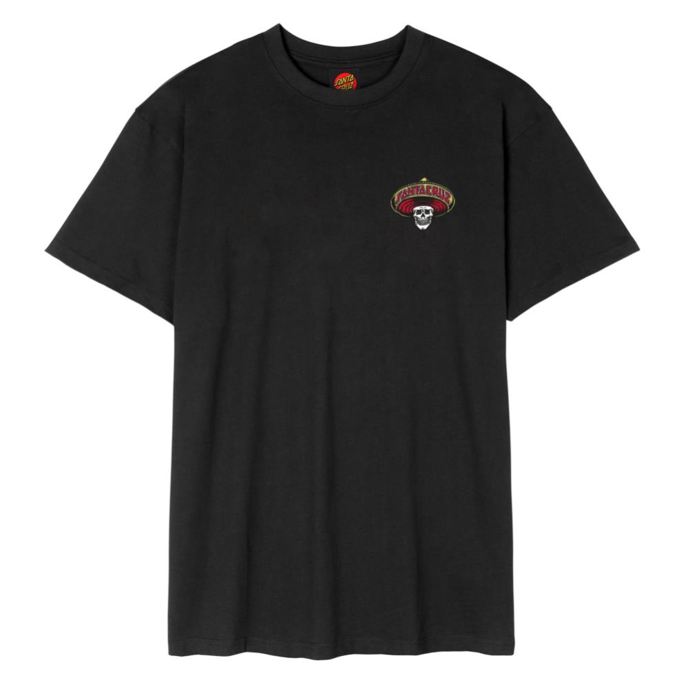 SANTA CRUZ T-SH MN SCA-TEE-12324 BLK