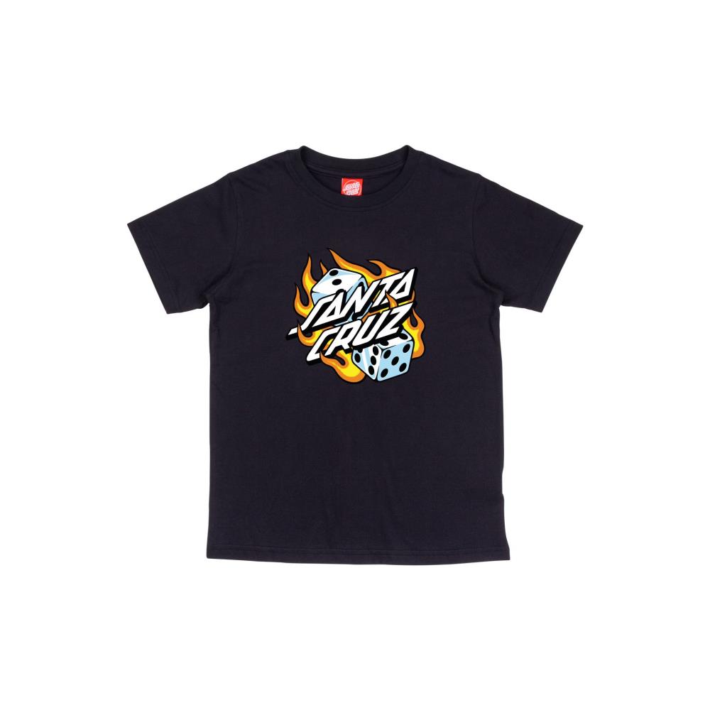 SANTA CRUZ T-SH JR SCA-YTE-1754 BLK