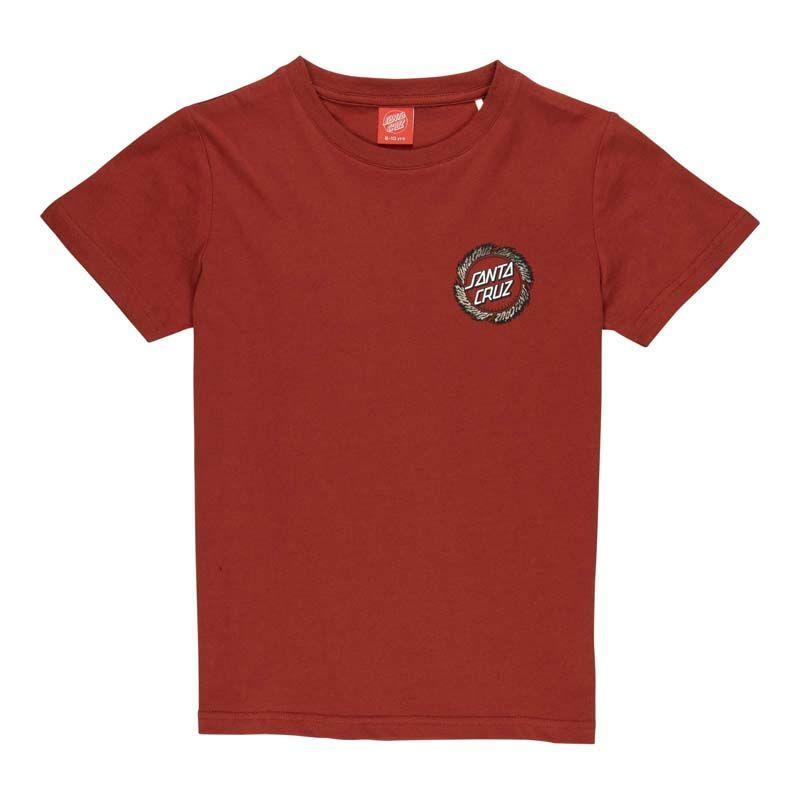 SANTA CRUZ T-SH JR SCA-YTE-1778 RUST