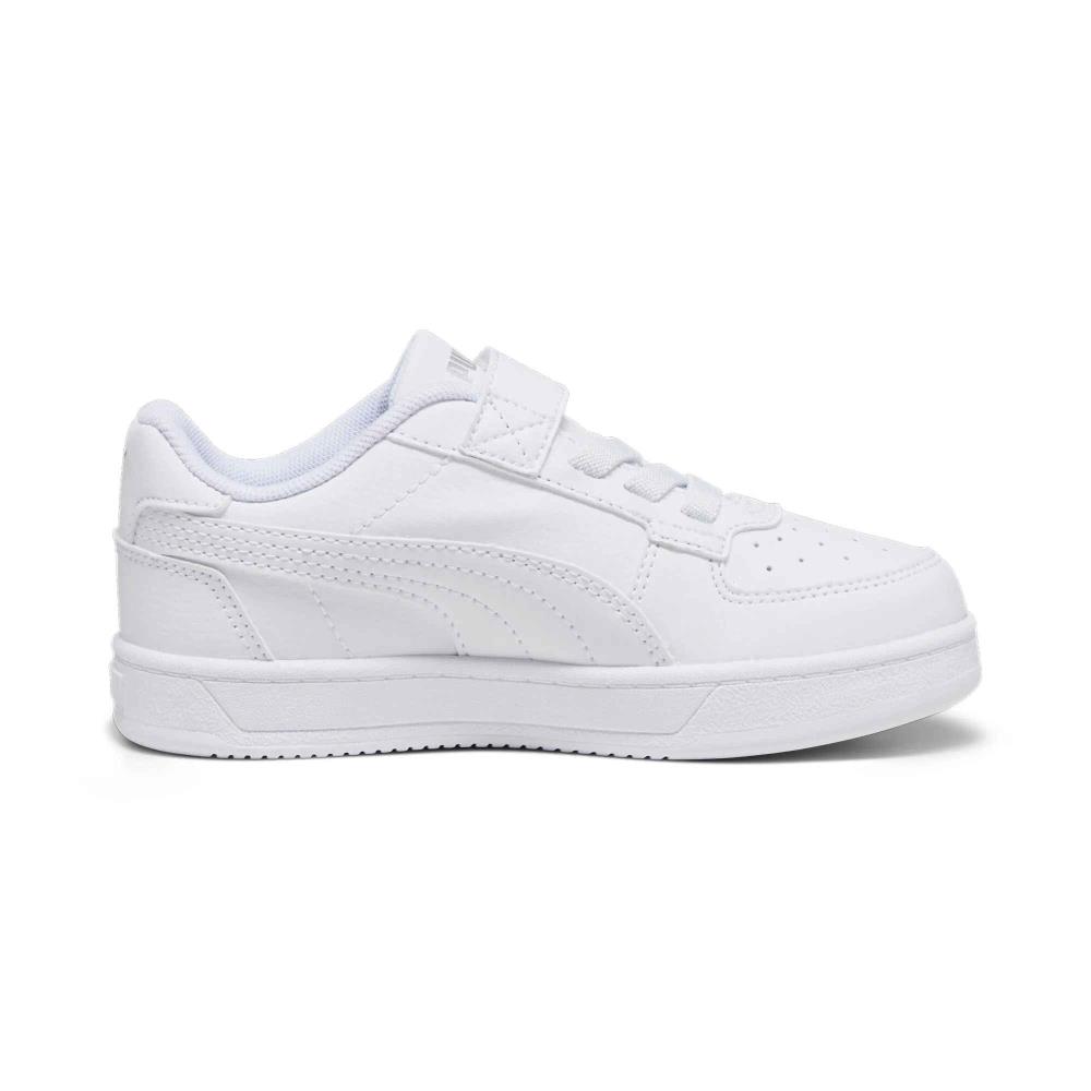 PUMA S CAS PS 393839-02 CAVEN WHT/SILV