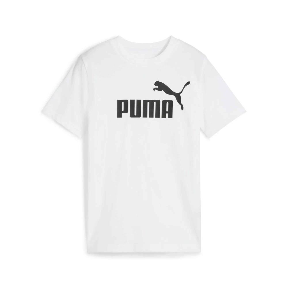 PUMA T-SH JR 684906-02 ESS Nº1 WHT