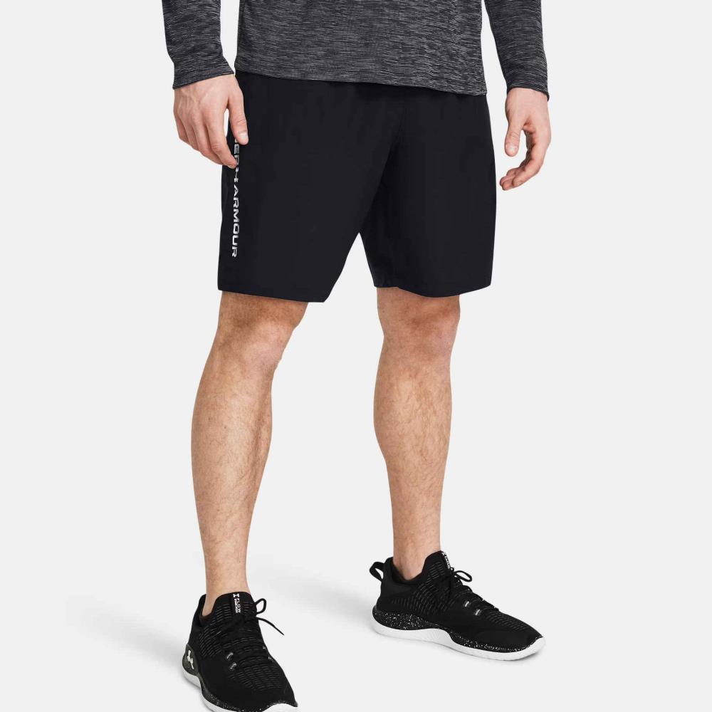UNDER ARMOUR CALCAO MN 1383356-001 WORDMARK BLK