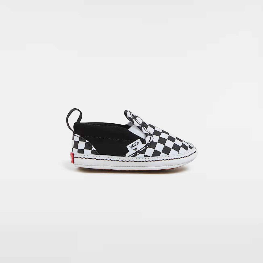VANS S CAS INF VN0A2XSLFB7 SLIP-ON CRIB CHK