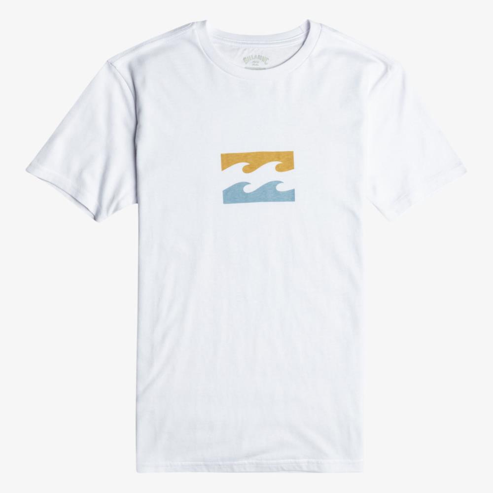 BILABONG T-SHIRT JR EBBZT00123-WHT TEAM WAVE