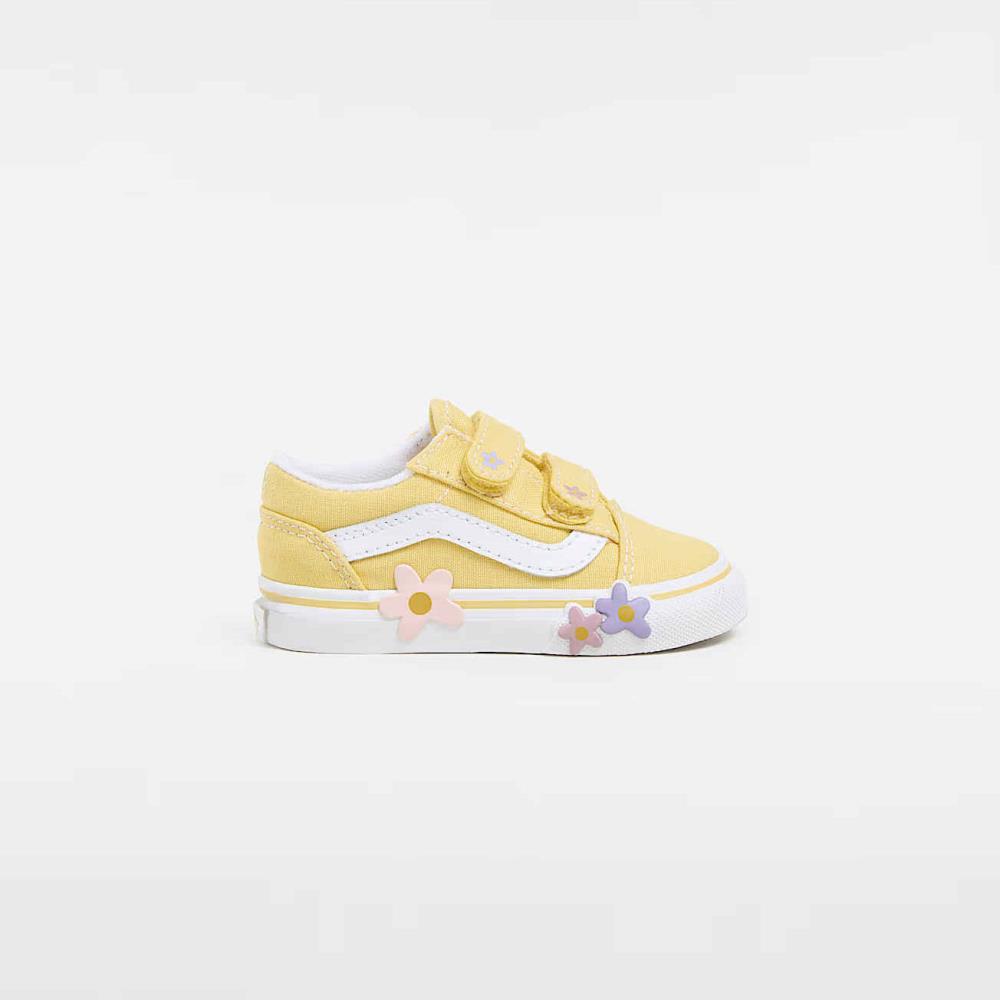VANS S CAS TOD VN000CPVYLW1 O SKL FLOWER YELW