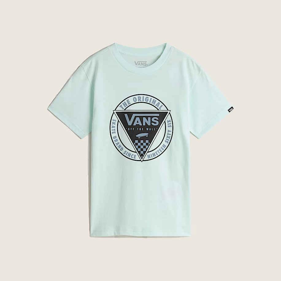 VANS T-SH JR VN000MMVRNE PATCHED MINT