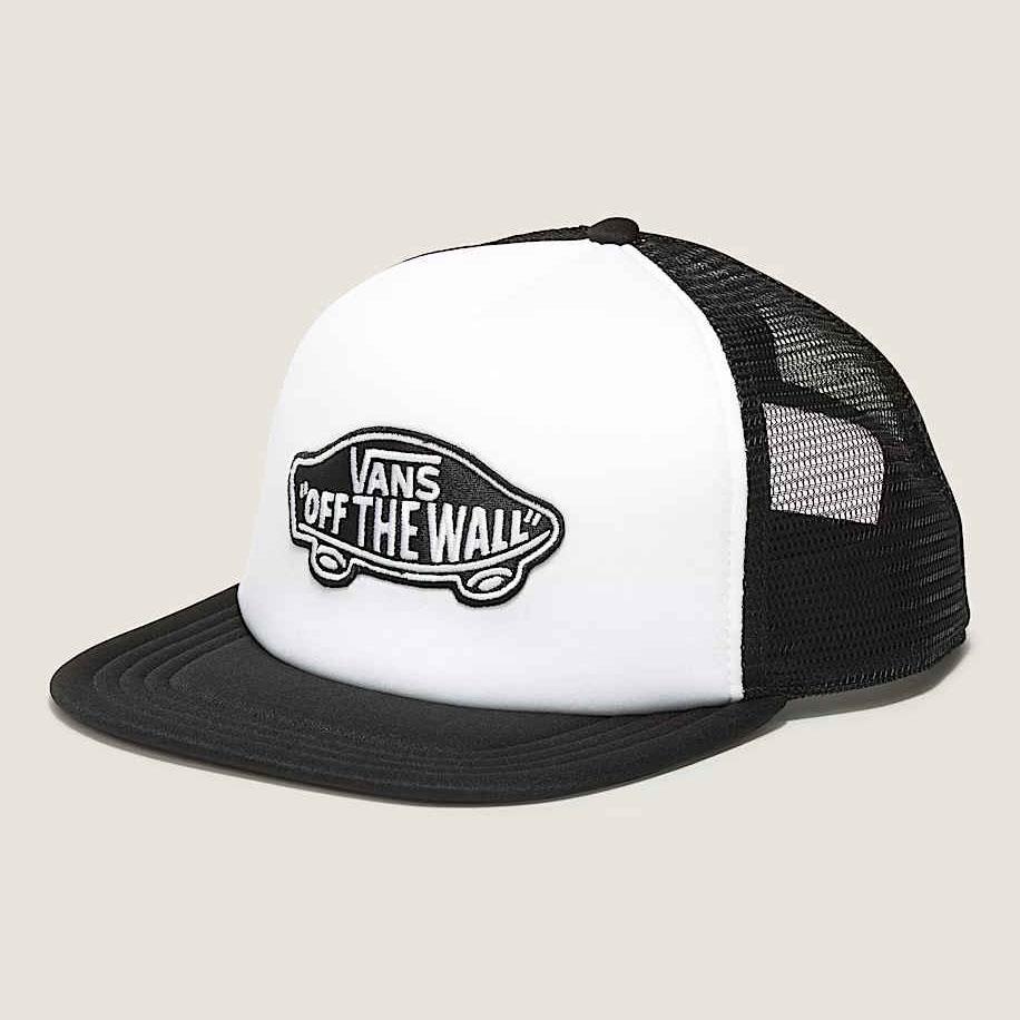 VANS BONE VN00066XY28 CURVED BILL TRKR BLK