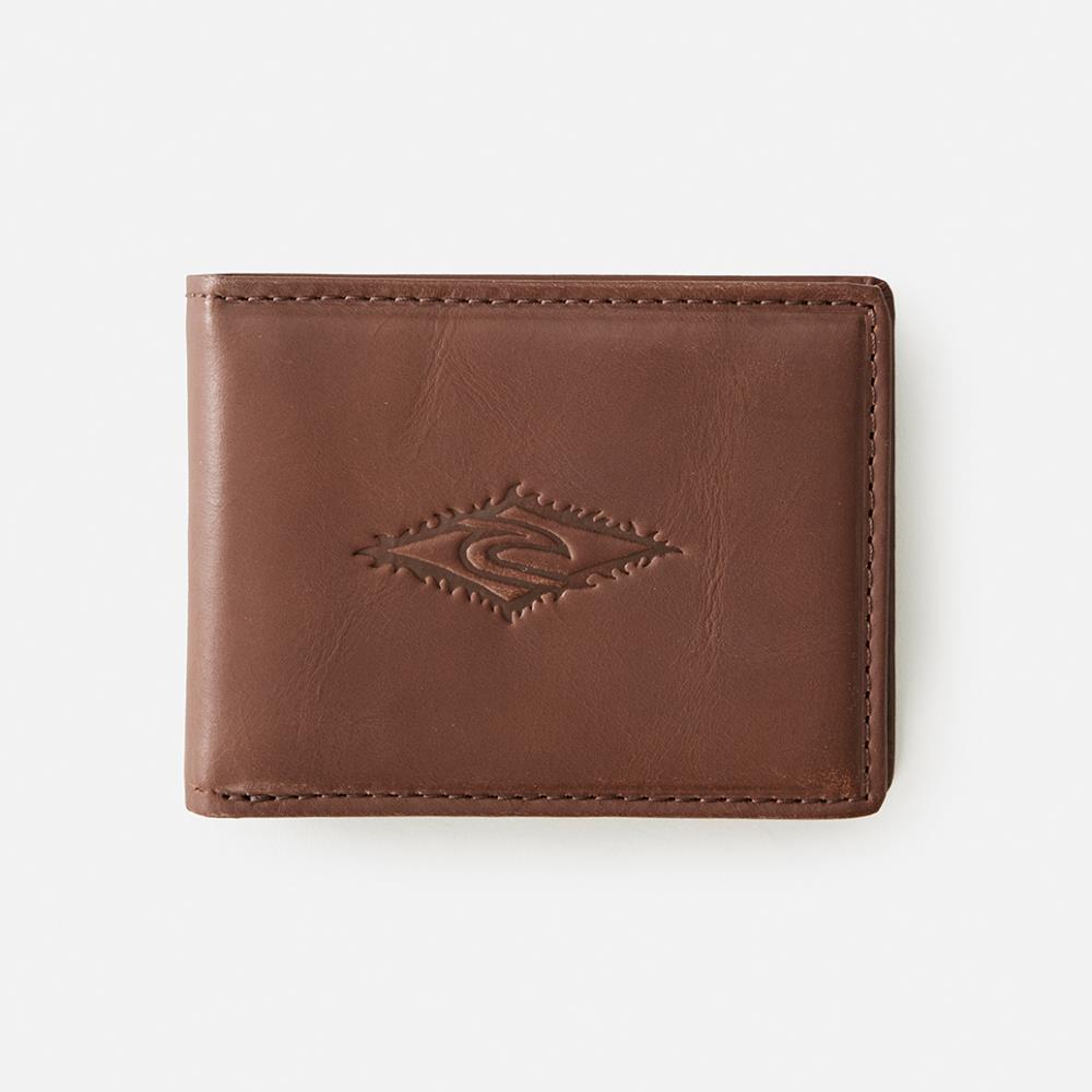 RIP CURL CARTEIRA 02OMWA-9 RAW ENERGY BROWN