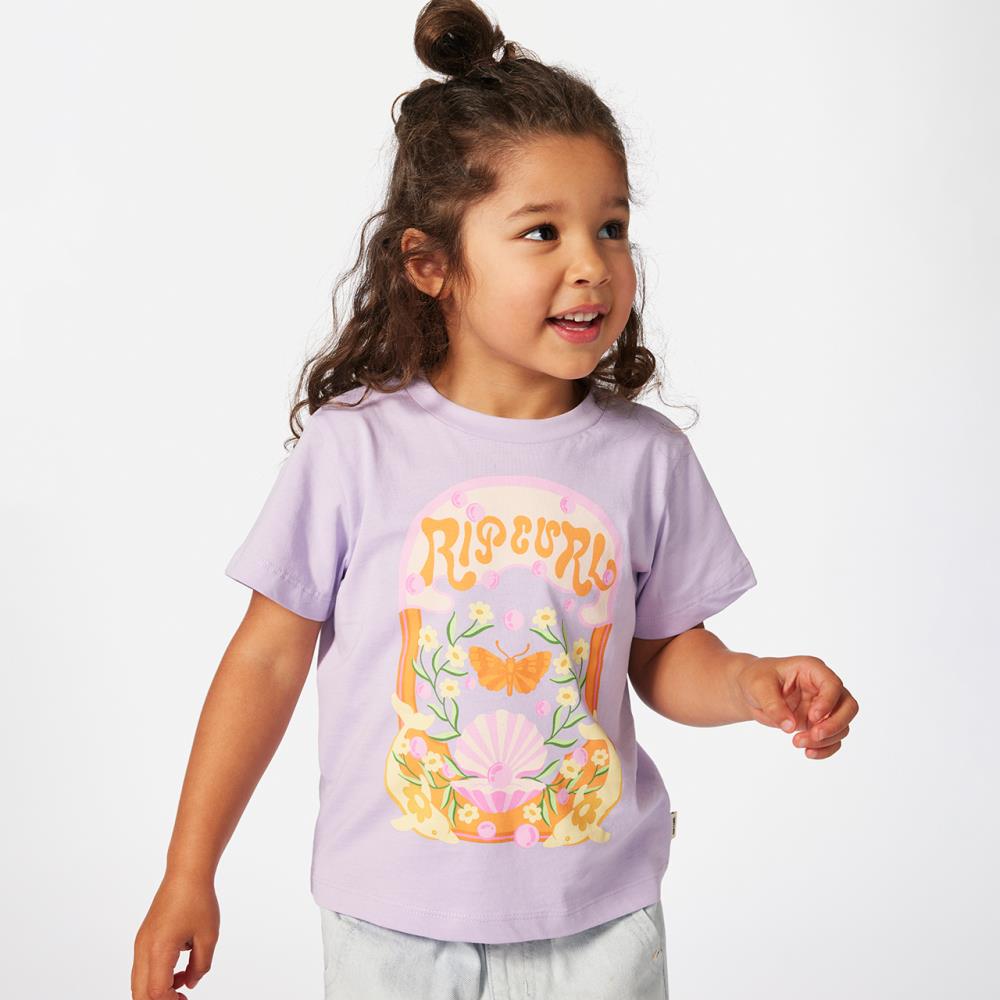 RIP CURL T-SH JR 047JTE-773 RAINBOW PURP