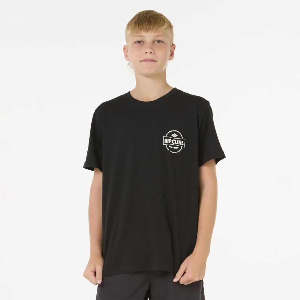 RIP CURL 5T-SH JR 108BTE-90 STAPLE BLK
