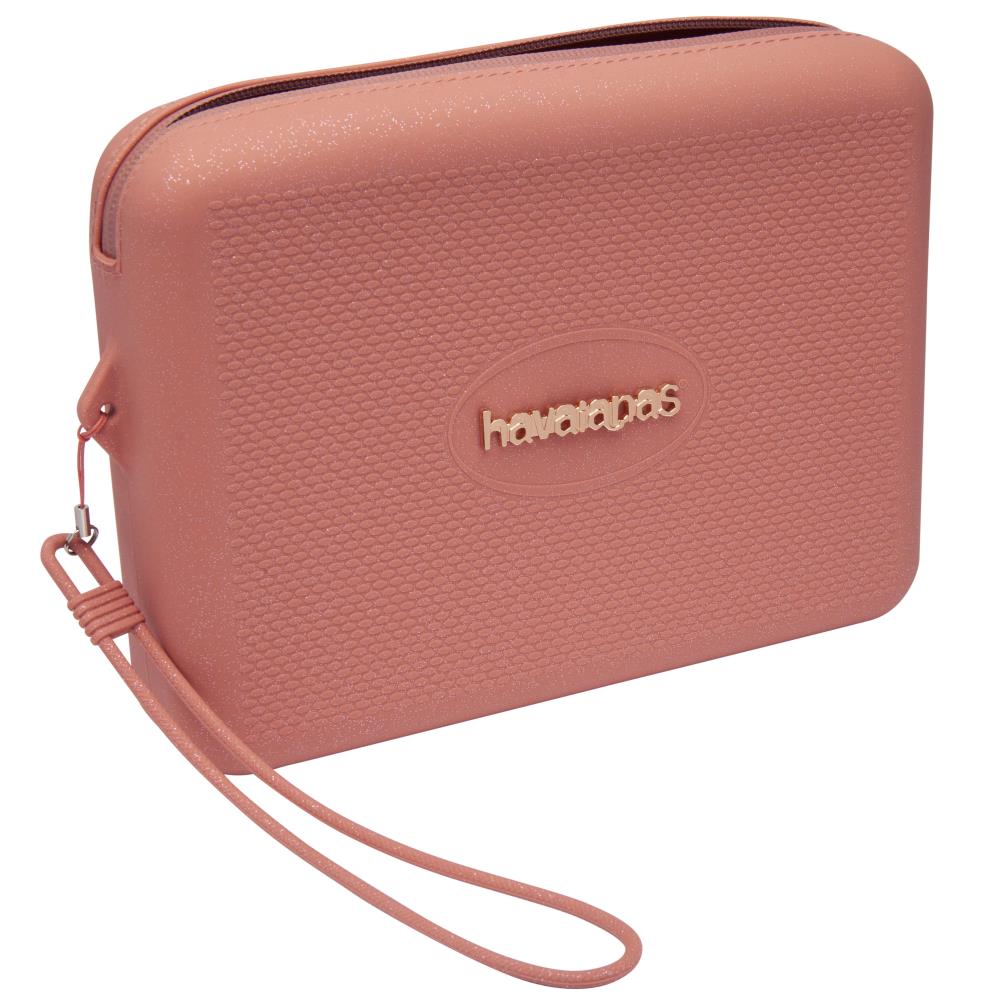 HAV.4147274.3544 BEACH NECESSAIRE GLITTER CROCUS ROSE