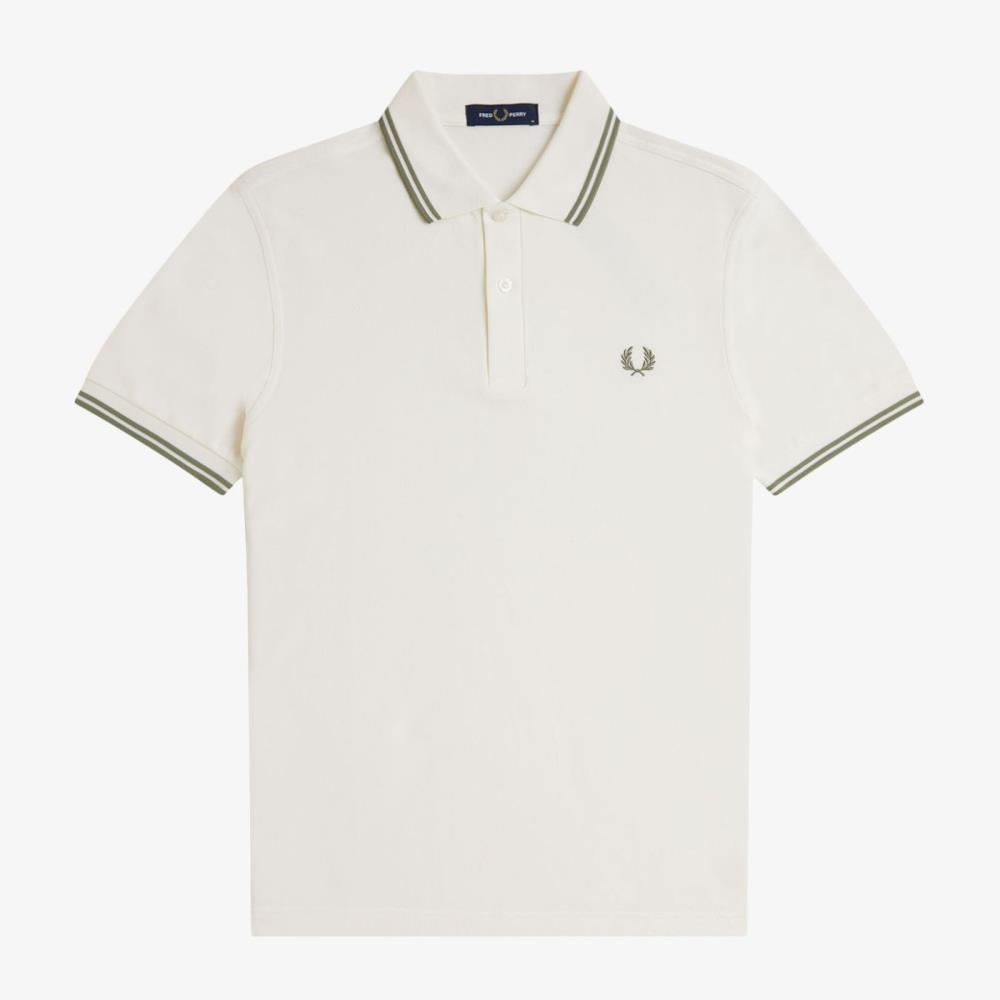 FRED PERRY POLO MN M3600-Y54 LIGHT ECRU