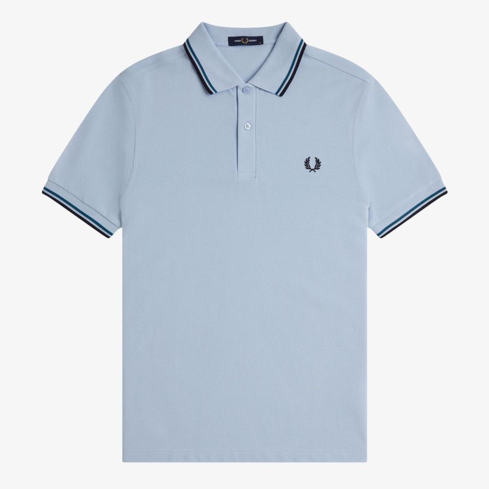 FRED PERRY POLO MN M3600-Y58 LIGHT BLUE