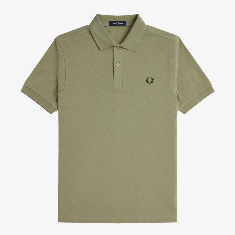 FRED PERRY POLO MN M6000-Y64 OLIVE MINT