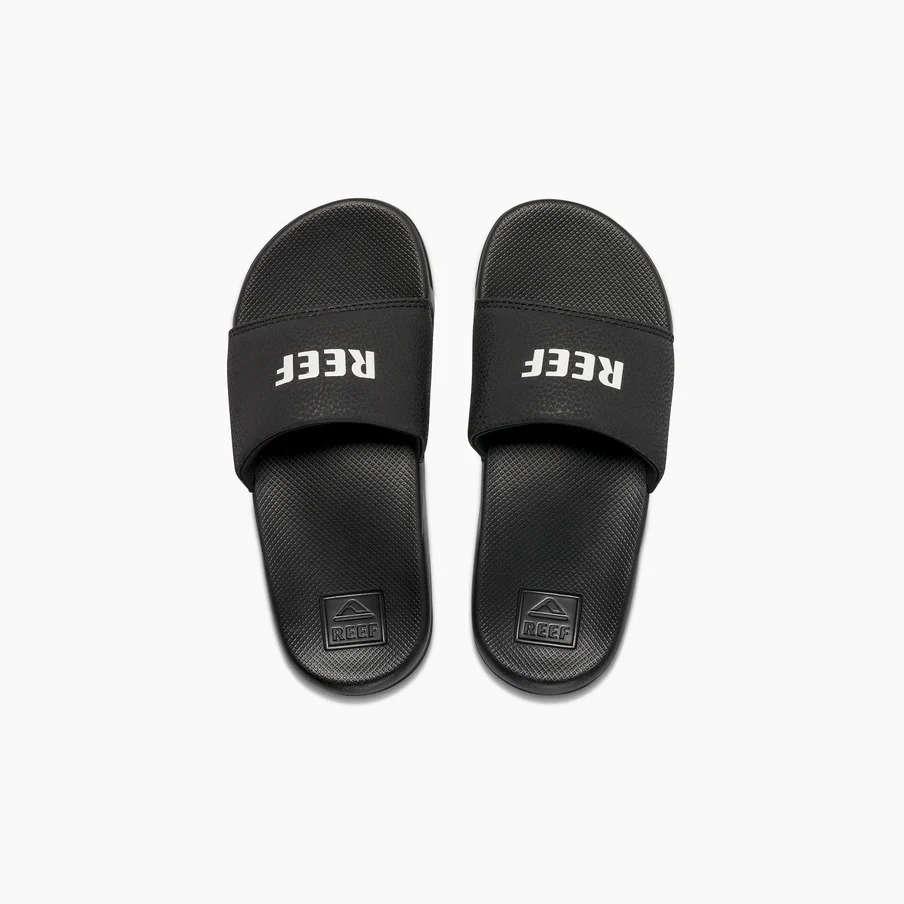 REEF CHIN CJ2145B KIDS ONE SLIDE BLK/BLK