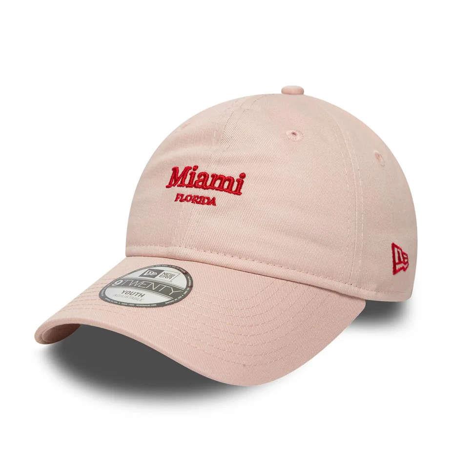 NEW ERA BONE JR 60667530 9TWENTY MIAMI ROSA