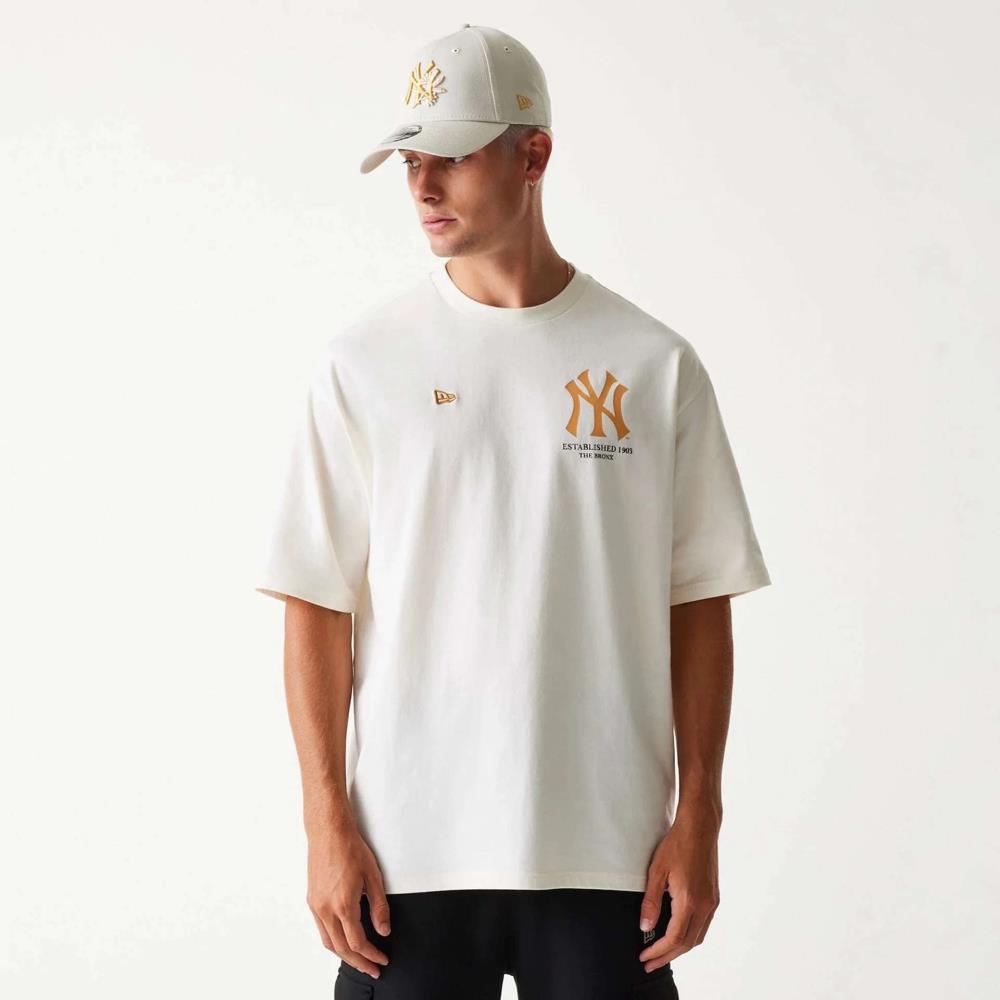 NEW ERA T-SH MN 60667854 NEYYAN OFFWHT