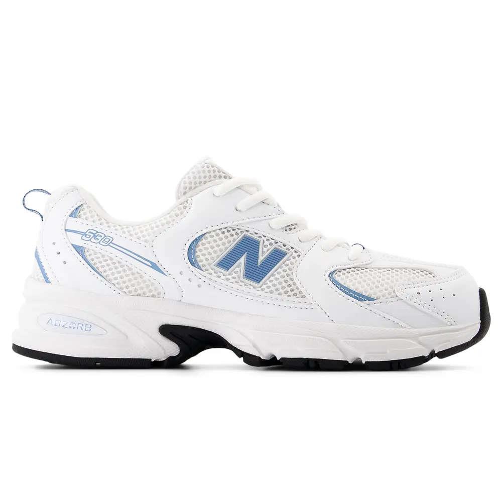 NEW BALANCE S.CAS JR  GR530CJ WHT/BLUE