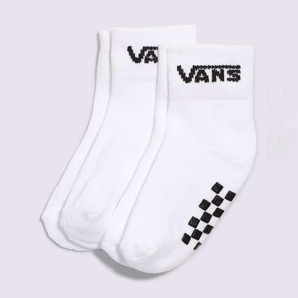 VANS MEIAS JR VN000Q97WHT BREW CHCKBRD WHT
