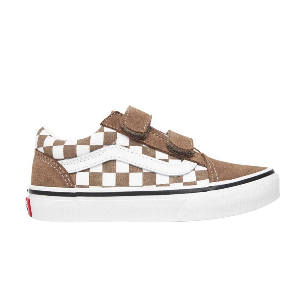 VANS S CAS JR VN000CYA1NU O SKL CHCKBRD WALNUT