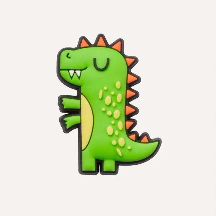 CROCS PINS 10009429 GREEN DINO