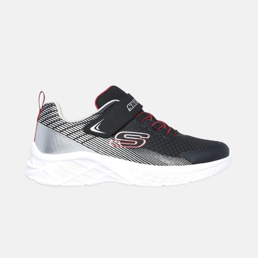 SKECHERS S RUN JR 403924L MICROSPEC BKSR