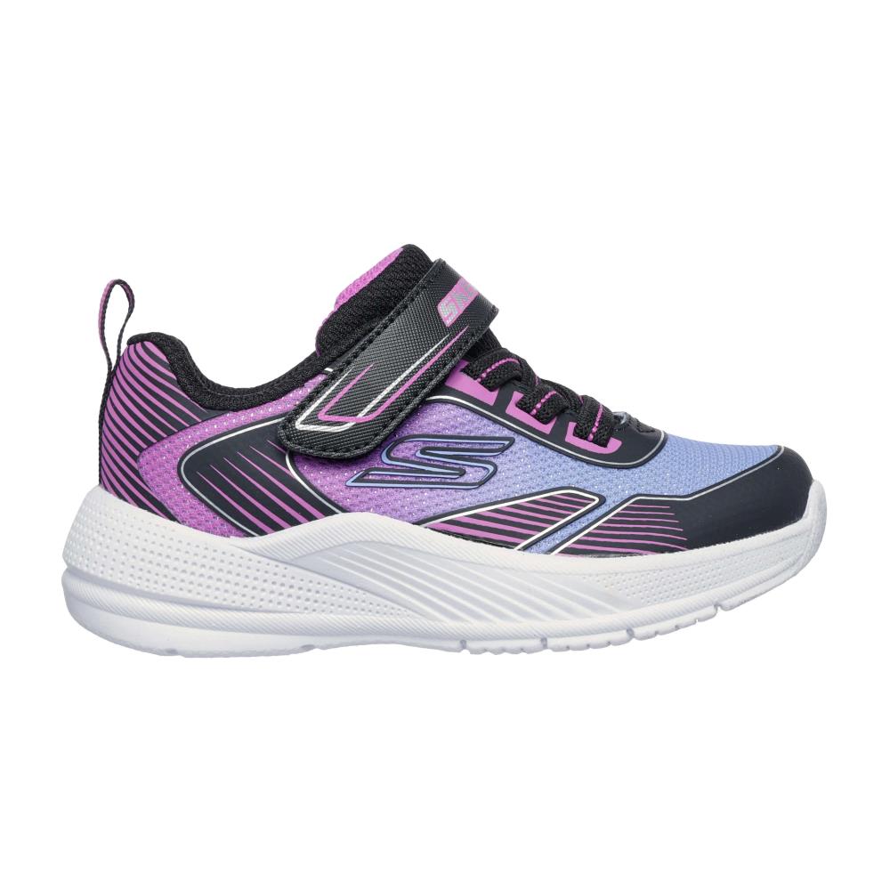 SKECHERS S RUN PS 303657N MICROSPEC ADVANCE BKMTBLK
