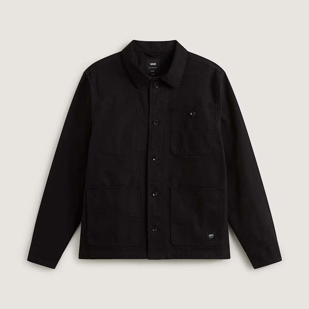 VANS CASACO MN VN000KV1BLK1 DRILL CHORE CANVAS JACK BLK