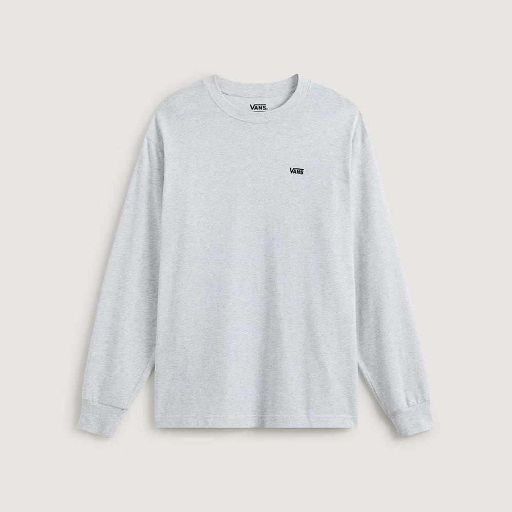 VANS T-SH MN VN000P1S1QI LEFT CHEST CINZA