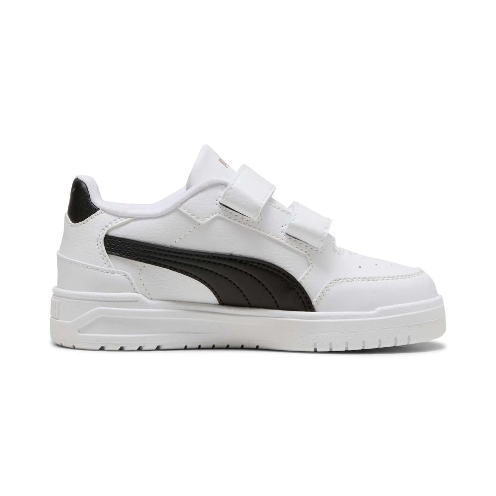 PUMA S CAS PS 403740-02 SHUFFLE DWNTWM LO WHT/BLK