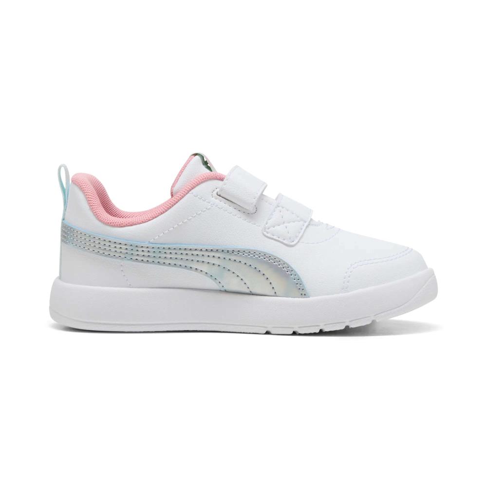PUMA S CAS PS 404345-01 COURTFLEX V3 SPACE WHT