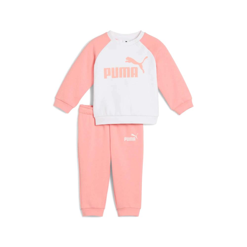 PUMA F.TREINO JR 686281-18 MINICATS ESS RAGLAN PINK