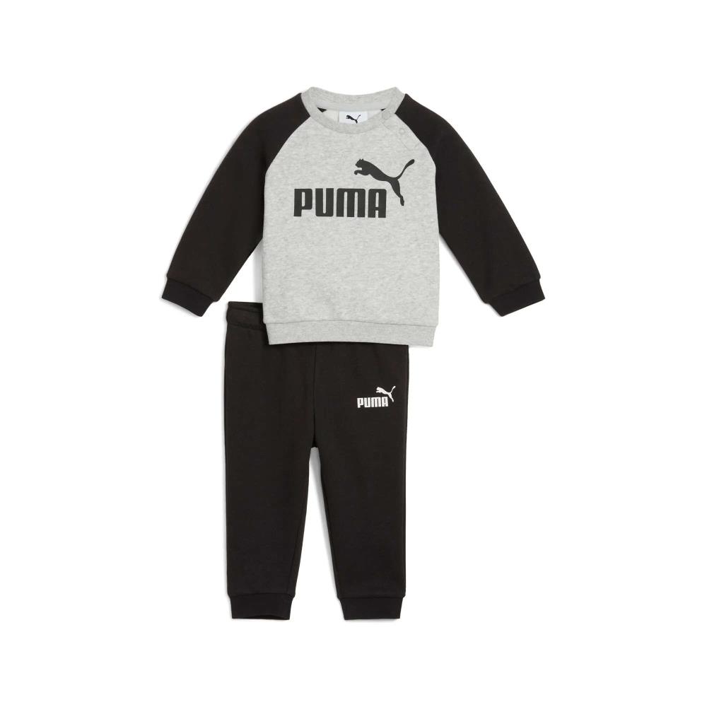 PUMA F.TREINO JR 686281-01 MINICATS ESS RAGLAN BLK