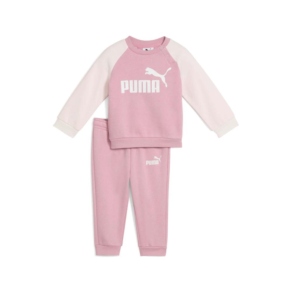 PUMA F.TREINO JR 686281-65 MINICATS ESS RAGLAN ROSA