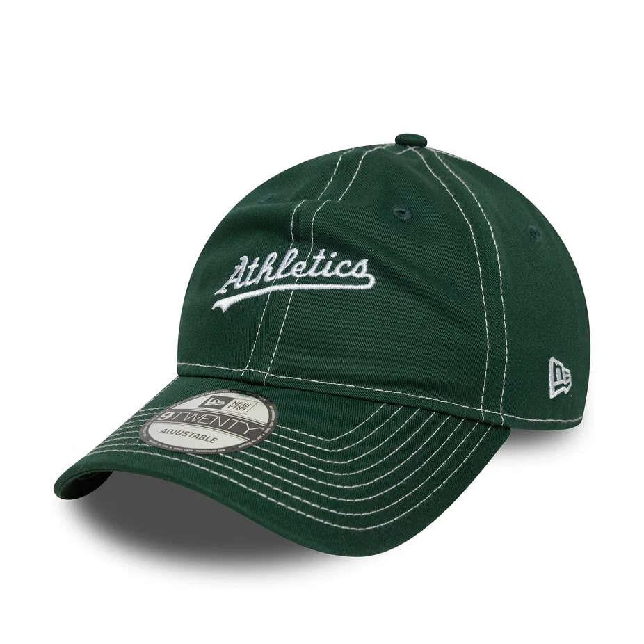NEW ERA BONE 60691235 CONTRAST STICH 9TWENTY OAKATH DKHWHT