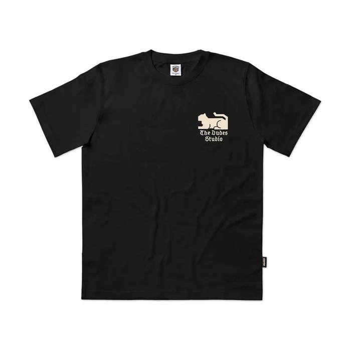 THE DUDES T-SH MN 10023402-004  STUDIO BLK