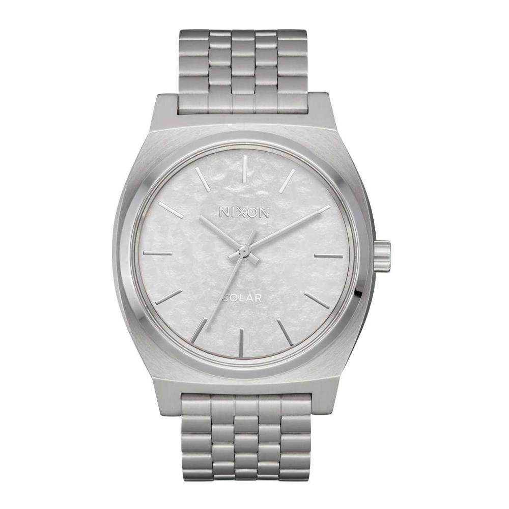 NIXON RELOGIO A1369-5354 TIME TELLER SOLAR SILVER/SNOW
