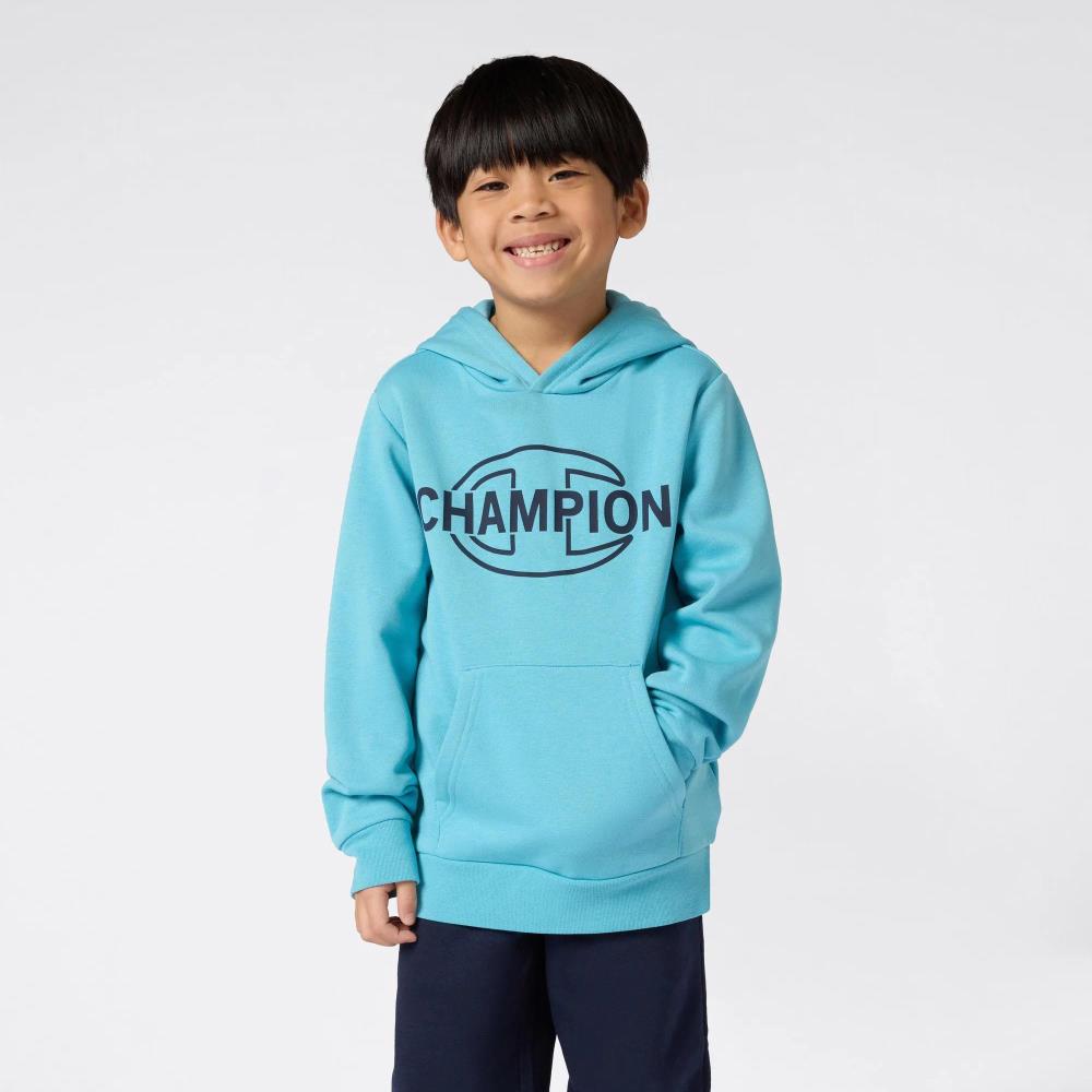 CHAMPION S-SH HOODY JR 307253-BS205 AZUL