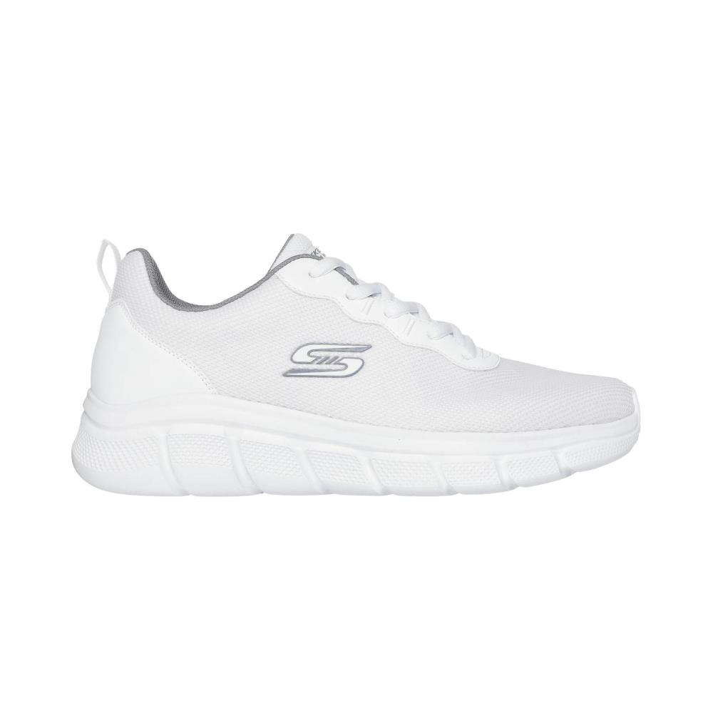 SKECHERS S RUN MN 118109-WHT BOBS FLEX
