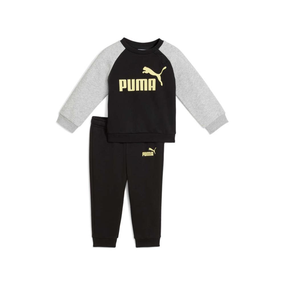 PUMA F.TREINO JR 686281-51 MINICATS ESS RAGLAN BLK