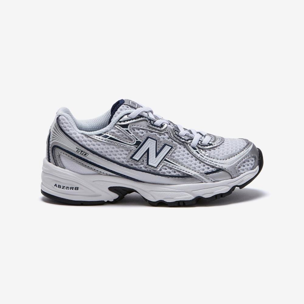 NEW BALANCE S CAS JR PZ740WN NAVY/WHT