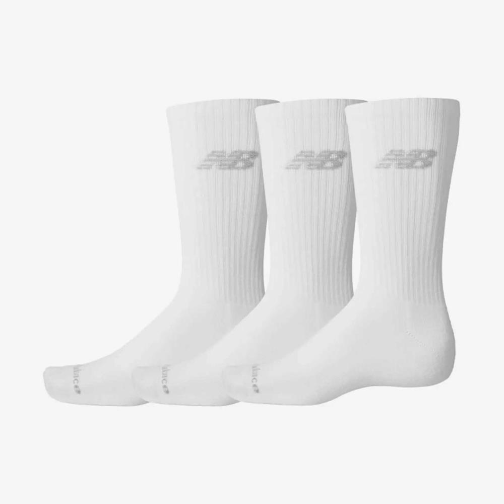 NEW BALANCE MEIAS LAS51423 PERF CREW WHT