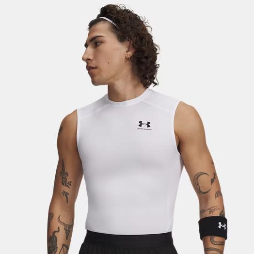 UNDER ARMOUR TANK MN 1361522-100 HG COM WHT