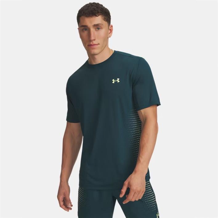 UNDER ARMOUR T-SHIRT MN 6009833-919 TECH PLAY GRN