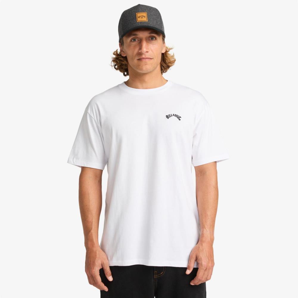 BILLABONG T-SH MN BB1SS3499 ARCH CREW WHT