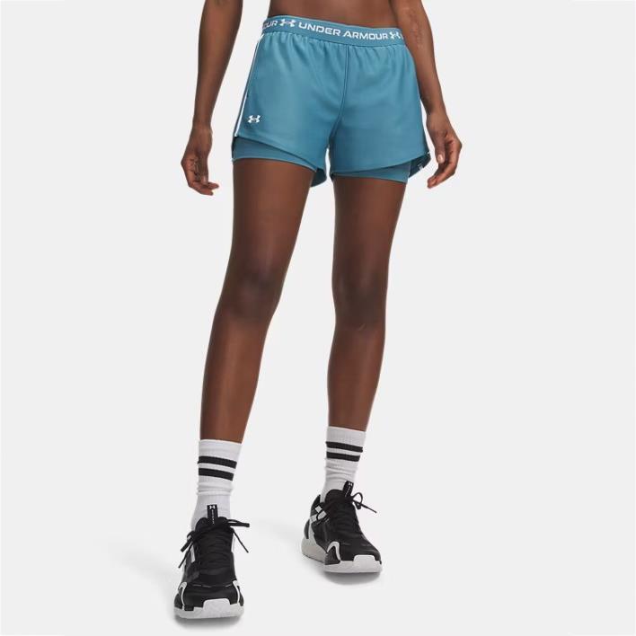 UNDER ARMOUR CALCAO 2IN1 WM 1389895-466 BLU