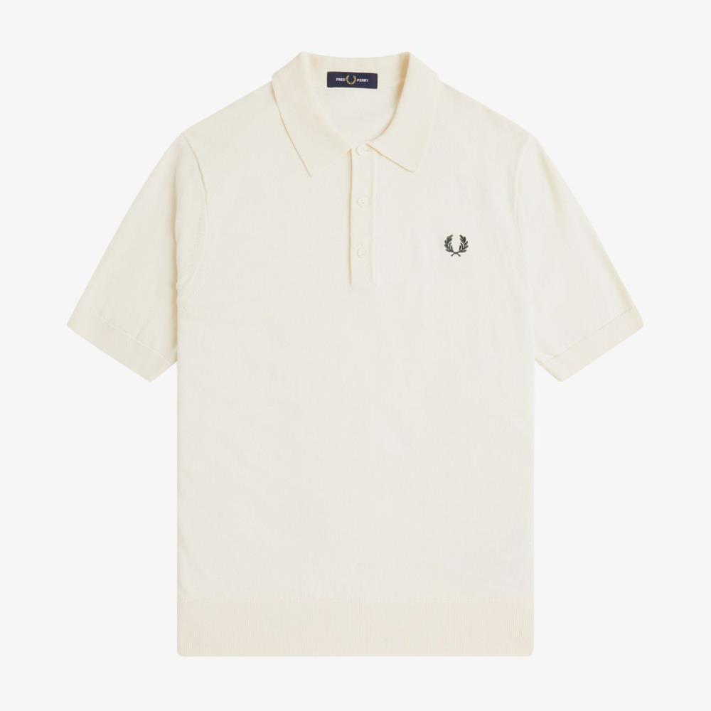 FRED PERRY POLO MN K9725-170 KNIT BEIGE