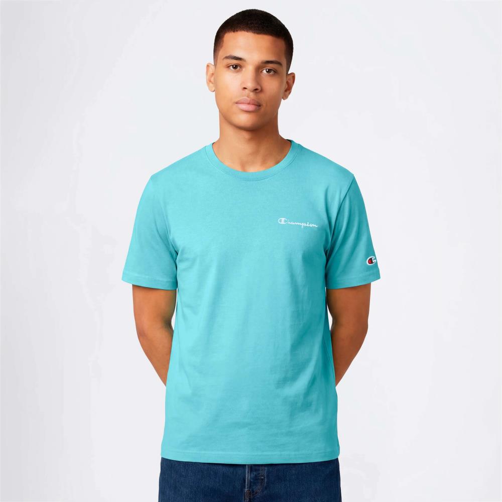 CHAMPION T-SHIRT MN 221798 BS225 AZUL